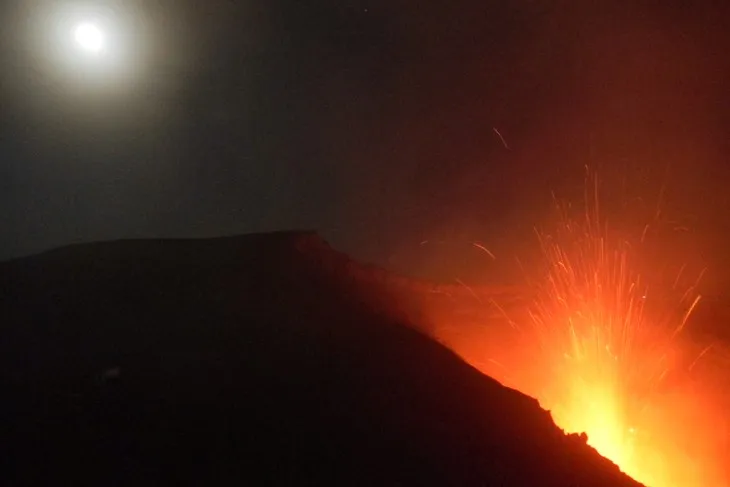 Bocca Nuova volcano