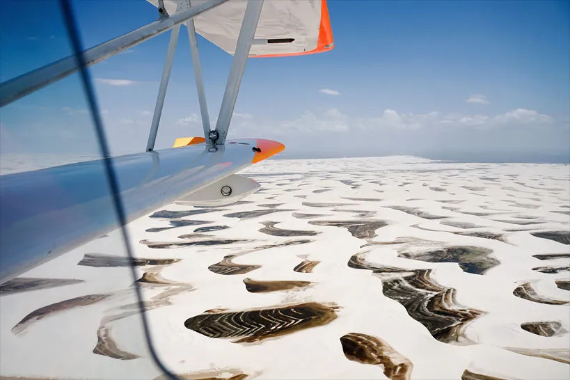 Paysage vu du ciel